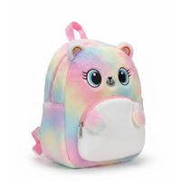 Mini Mochila Kawaii Peluche Suave Polar Niños Escolar