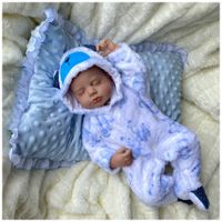 Muñeca Reborn Recién Nacido Lalo Vinilo 45 cm