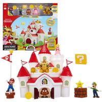 Playset Super Mario Castillo Reino Champiñon Más de 5 Personajes