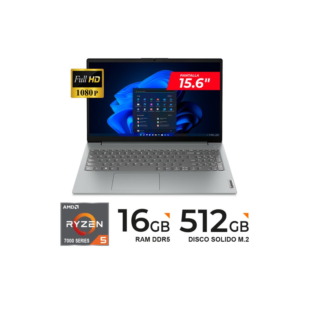 Laptop Lenovo V15 G4 AMN 15.6 FHD TN AMD Ryzen 5 7520U 16GB DDR5 512GB SSD FreeDOS