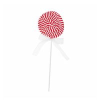 SETX4 PICKS 33CM PVC ROJO
