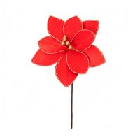 SETX3 FLORES POINSETTIAS 43CM PVC SURTIDOS