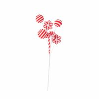 SETX4 RELLENOS 50CM PVC ROJO
