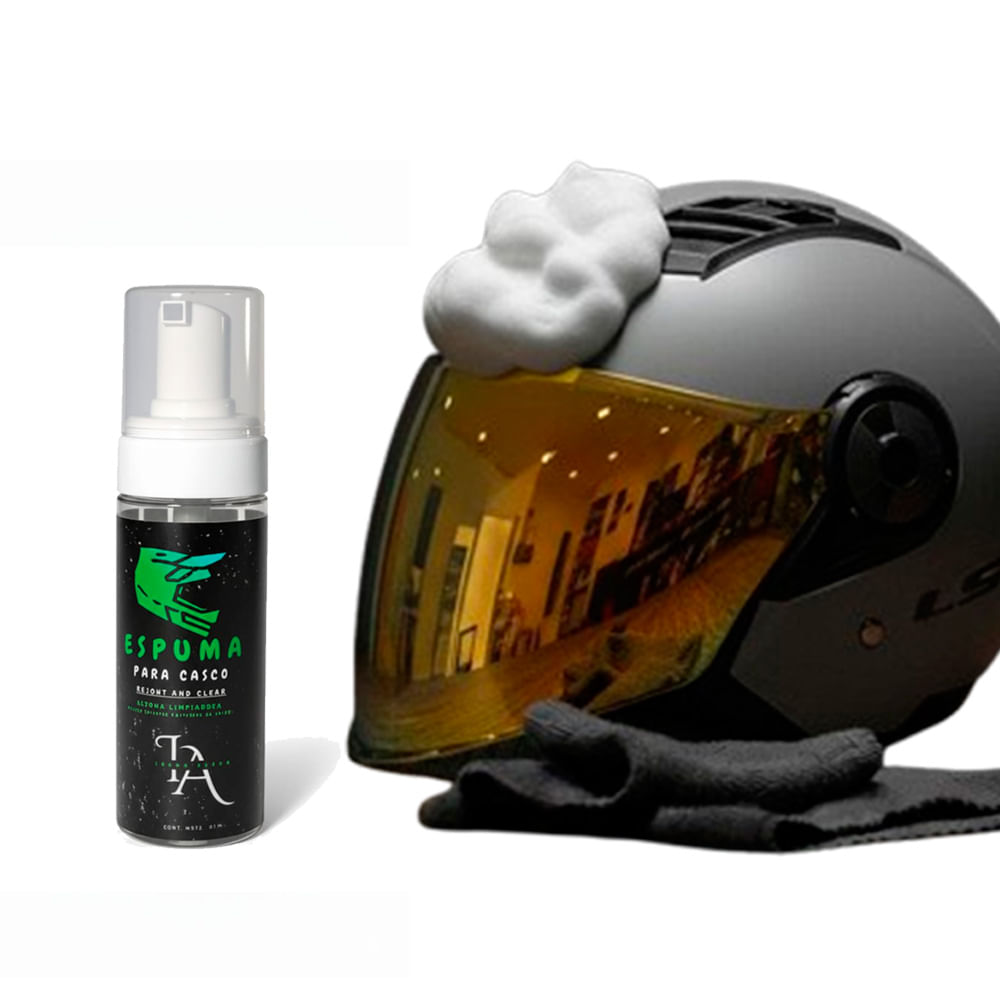 Espuma Limpiador de Cascos para moto Iara Clean