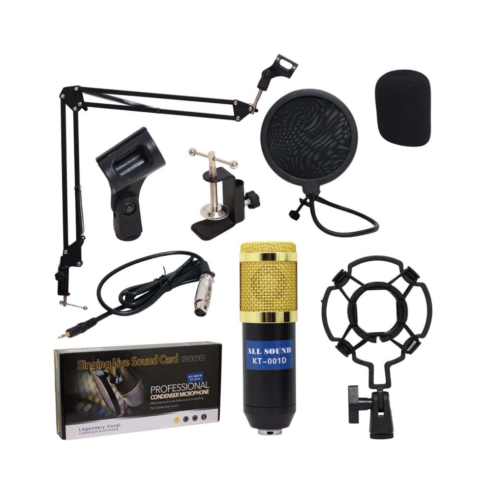 Micrófono Condensador Profesional KT-001D ALL SOUND