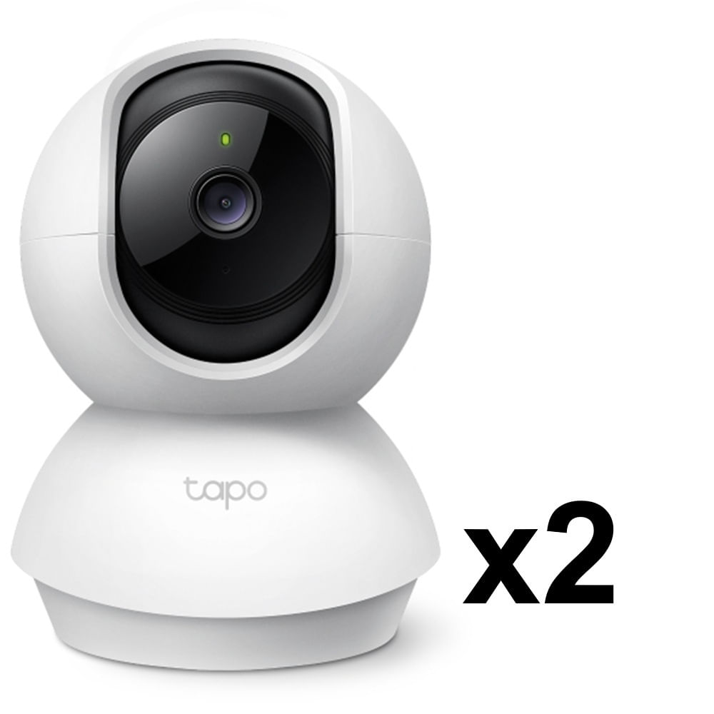 KIT DE 2 CÁMARA DE VIDEOVIGILANCIA INTELIGENTE TP-LINK TAPO C210