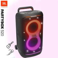 Parlante Bluetooth JBL PartyBox 520 400W Portatil IPX4 15Hrs Negro