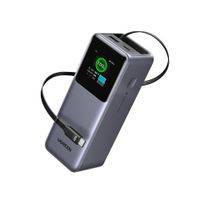 POWER BANK UGREEN 20000 165W Cable Retractil integrado - PB726