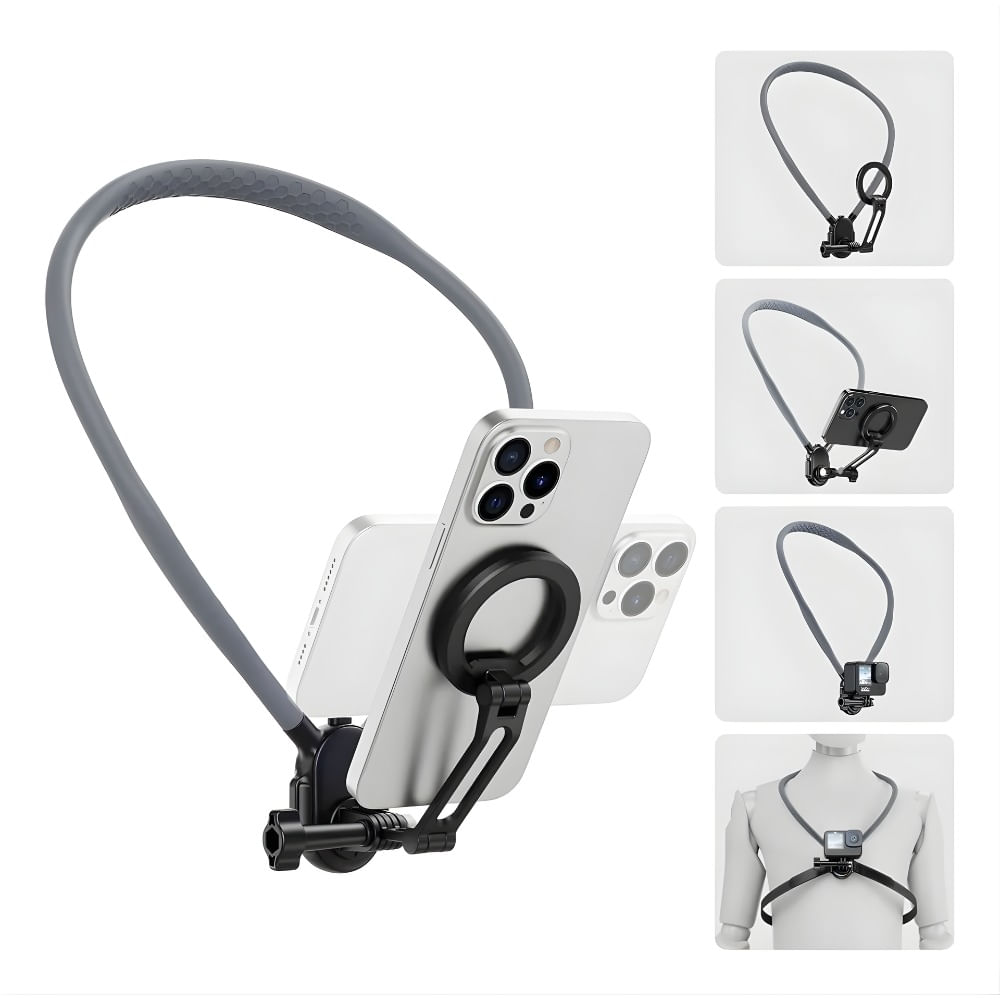 Soporte Magnético Pov Para Iphone Android Y Gopro