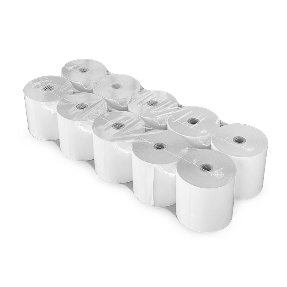 Papel Termico 10 Rollos 55 gr Contometro 80x80mm KALIPEL Papel Termico 10 Rollos 55 gr Contometro 80x80mm KALIPEL