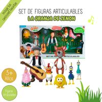 SET DE FIGURAS ARTICULABLES LA GRANJA DE ZENÓN 9 PIEZAS