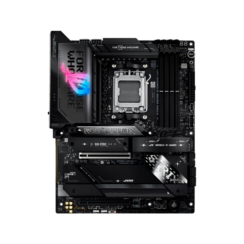 Placa base ASUS ROG STRIX X870EE Gaming WiFi  Chipset AMD X870E Socket AM5 Formato ATX