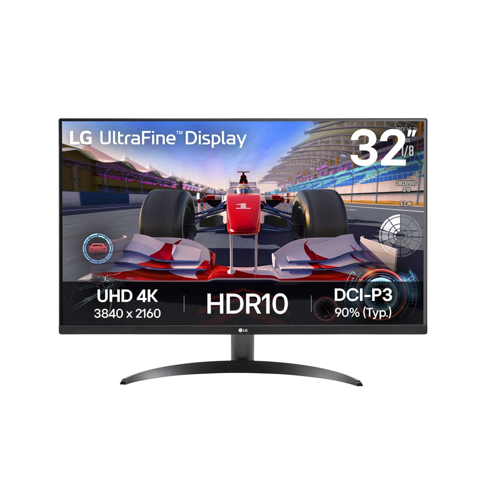 Monitor LG LED UHD 32 32UR550KB  Pantalla 4K Alta Definición Conectividad HDMI
