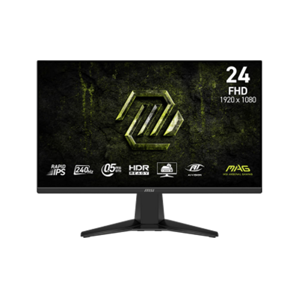 Monitor MSI MAG245FX24 de 24 FHD Pantalla Plana 240Hz 05ms Conexión HDMI para Gamin