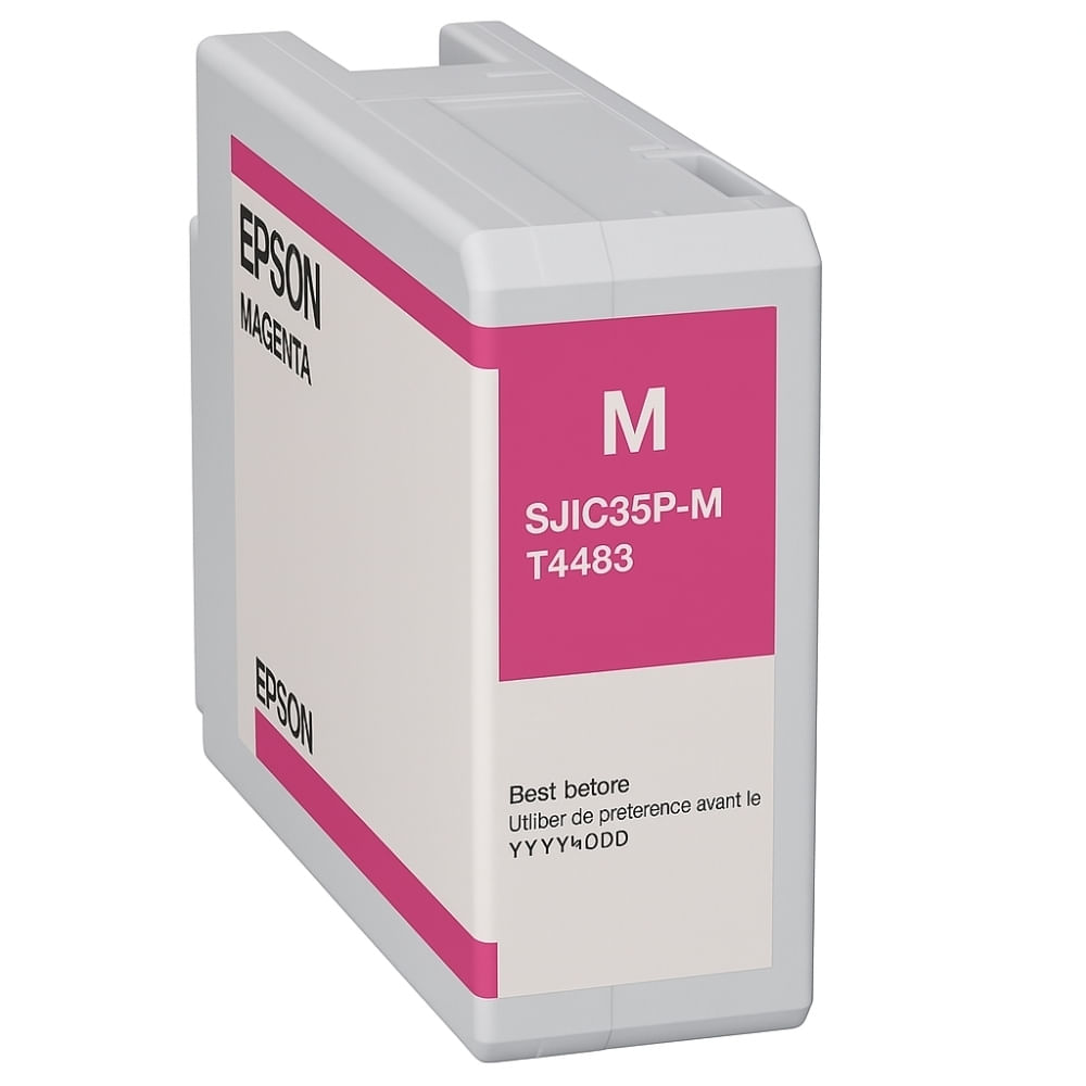 Cartucho de tinta Epson magenta SJIC35PM  Alta calidad de impresión y rendimiento garantizado
