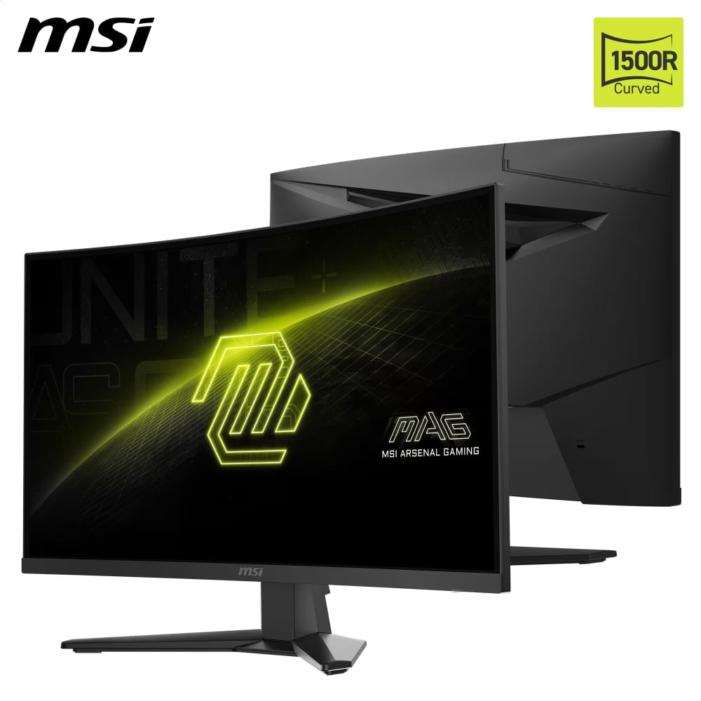 Monitor curvo MSI MAG275CQFE18 de 27 QHD 180Hz y 05ms   para gaming y multimedia