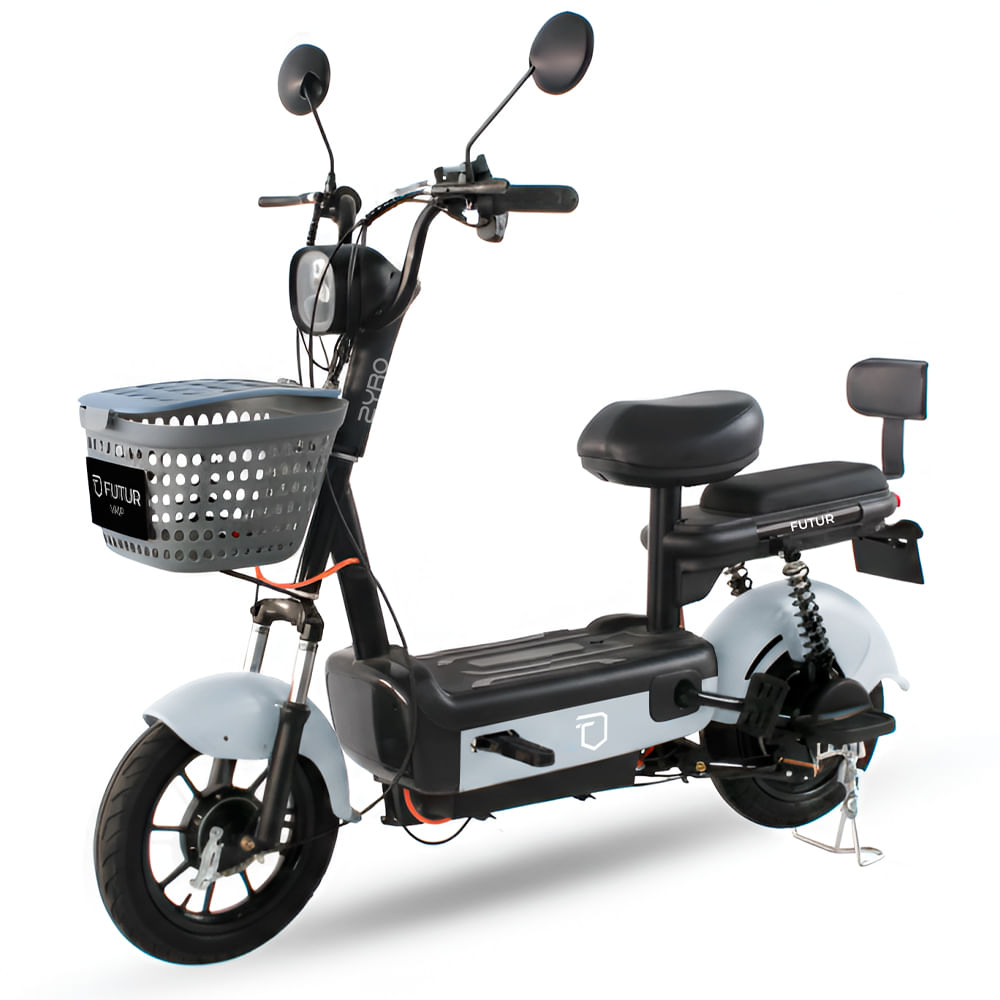 Bicimoto Electric Futur Zyro Gris Mate