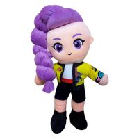 Peluche Guerreras K-Pop Demon Hunters 38 cm Lila  Rumi