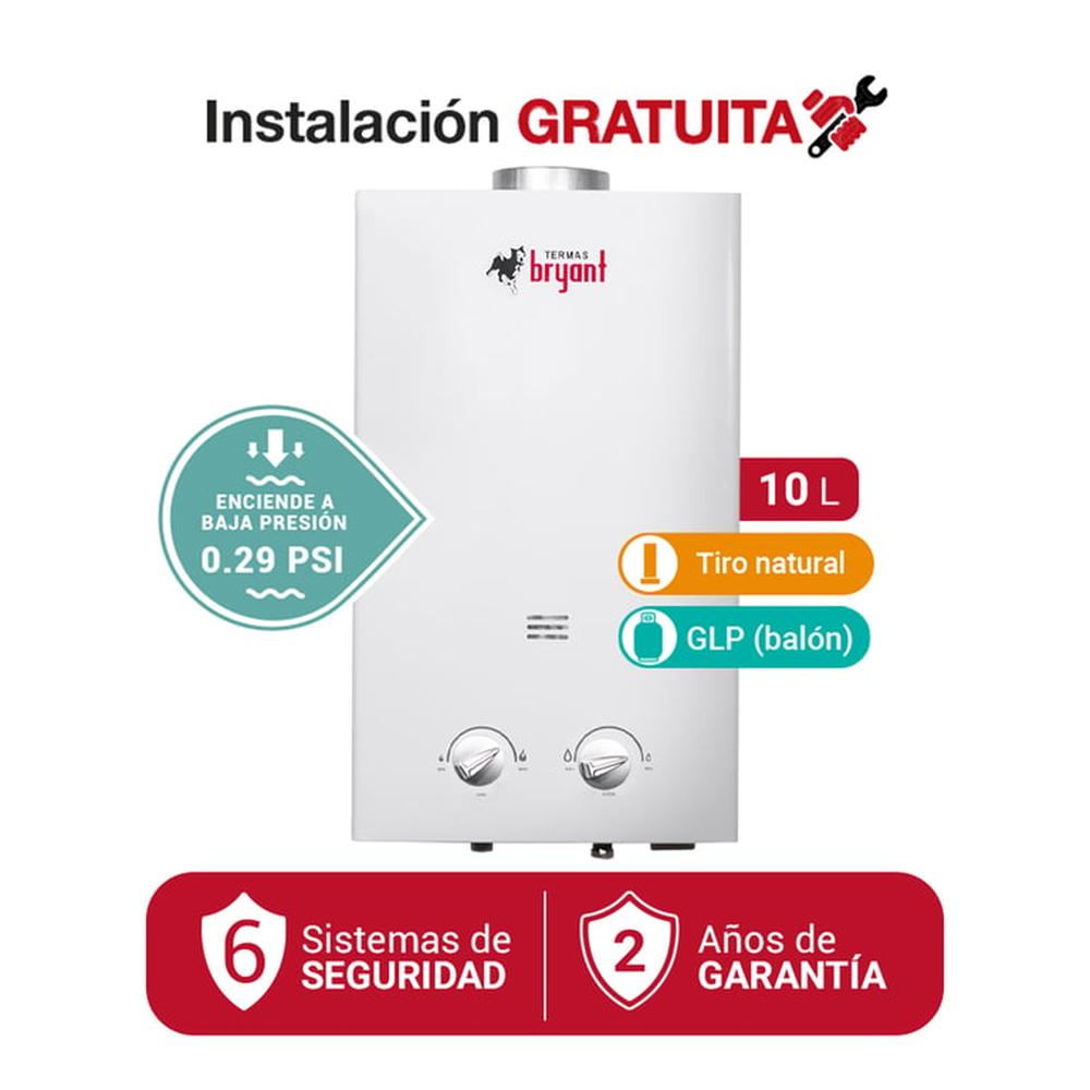 TERMA A GAS 10L BRYANT GLP