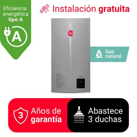 TERMA A GAS 16 L GN RHEEM TIRO NATURAL