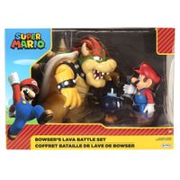 Set Super Mario Batalla de Lava Bowser vs Mario Bros