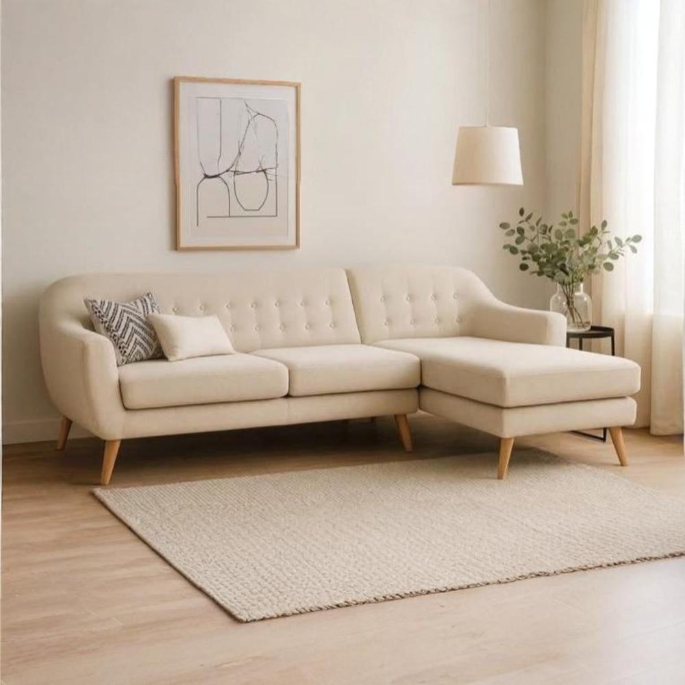 Seccional Lucia Derecho - Beige Claro