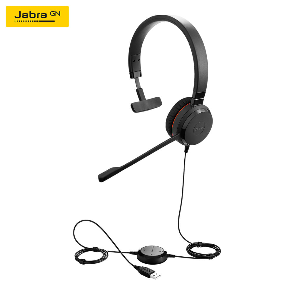 Auriculares PARA CALL CENTER Evolve 30 Il Mono Noise Can. 5393-823-309 Negro