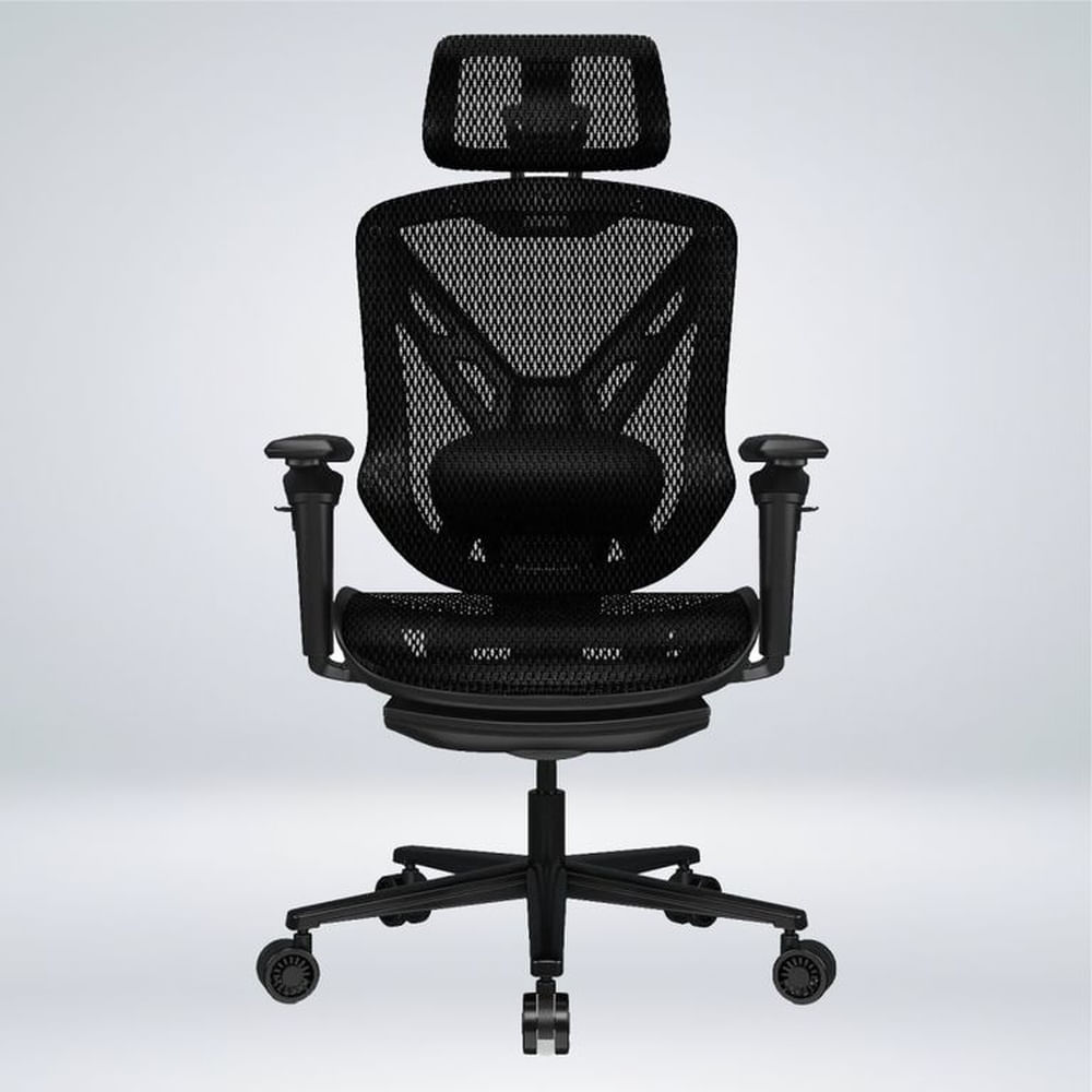SILLA GAMER COUGAR SPEEDER ERGONOMICO MALLADO REPOSAPIÉS RETRÁCTIL