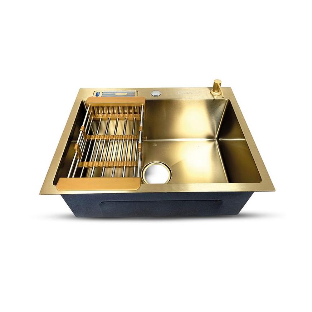 Prm-6045G Lavadero Prime De Acero Inox Gold CAcces 60X45X23Cm - Fratelli