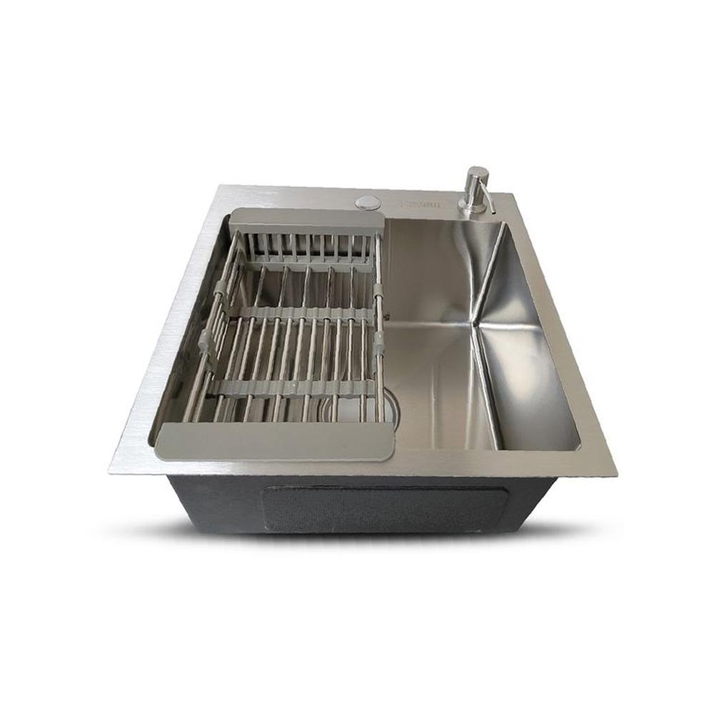 Prm-4545S Lavadero Prime De Acero Inox Satinado CAcces 45X45X23Cm - Fratelli