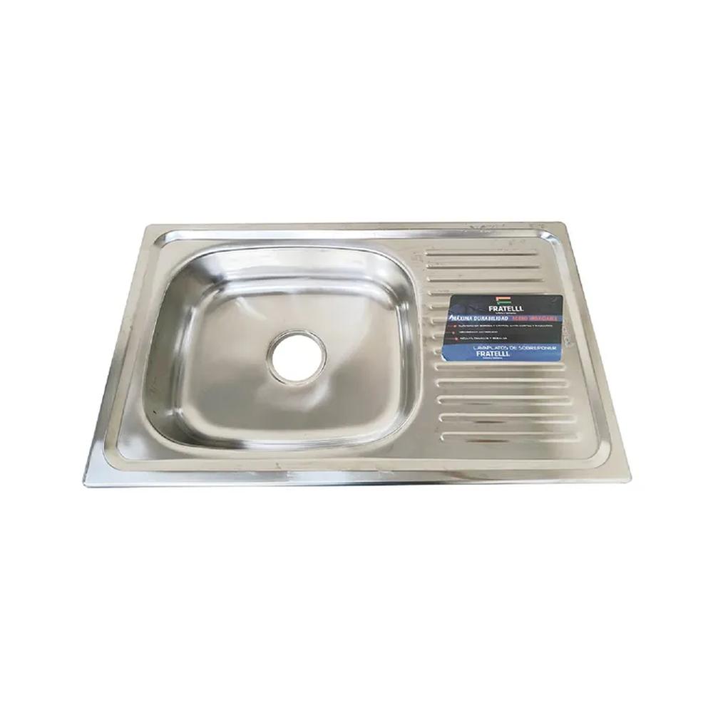 Lp-7545 Lavadero Premium P Acero Inox Cr 75X45X15 Cm - Fratelli