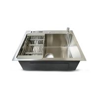 Prm-6045S Lavadero De Acero Inox Satinado CAcces 60X45X23Cm - Fratelli