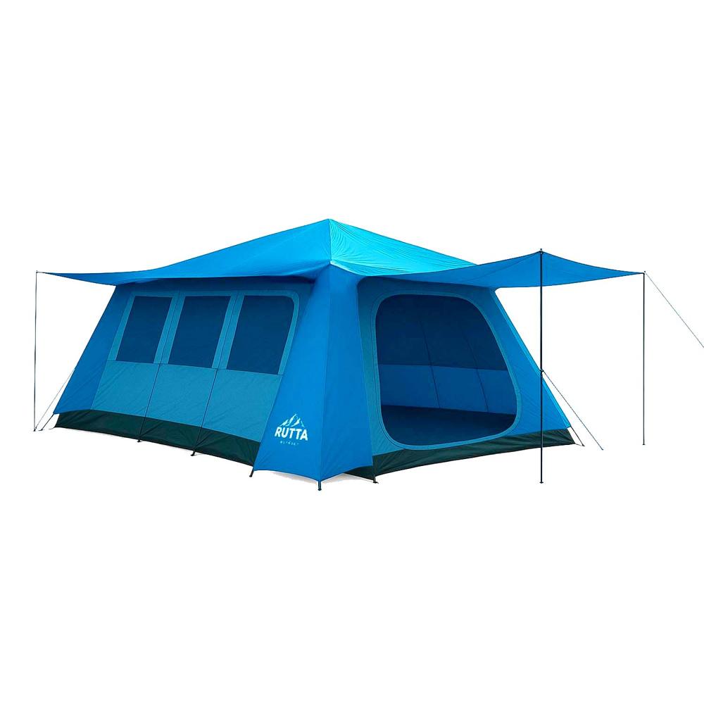 Carpa Camping Yosemite 12 pers. techo largo 3 m doble toldo
