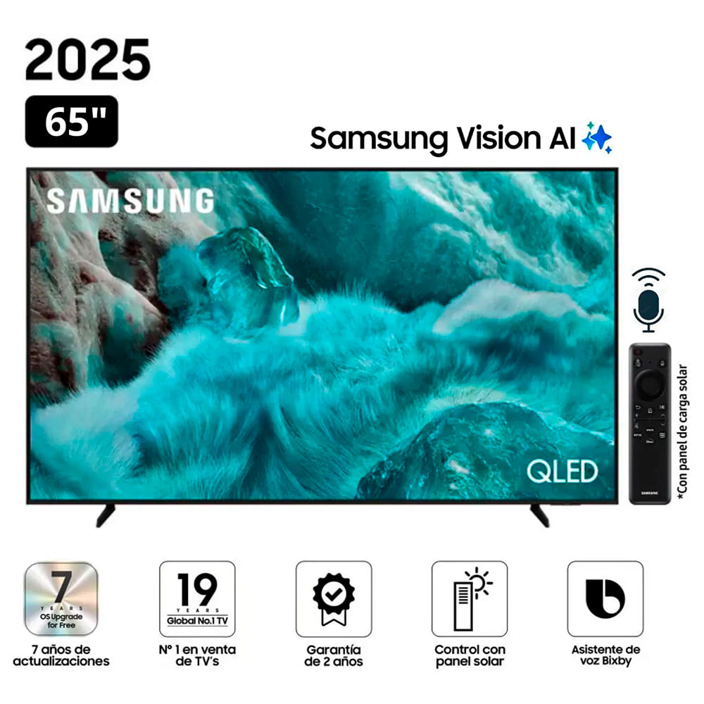 Televisor Samsung 65 QLED QN65Q7FAAG Vision AI Smart TV