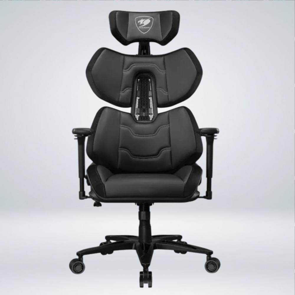 SILLA GAME TERMINATOR ELITE SOPORTE LUMBAR VENTILADO LUJOSO TERCIOPELO