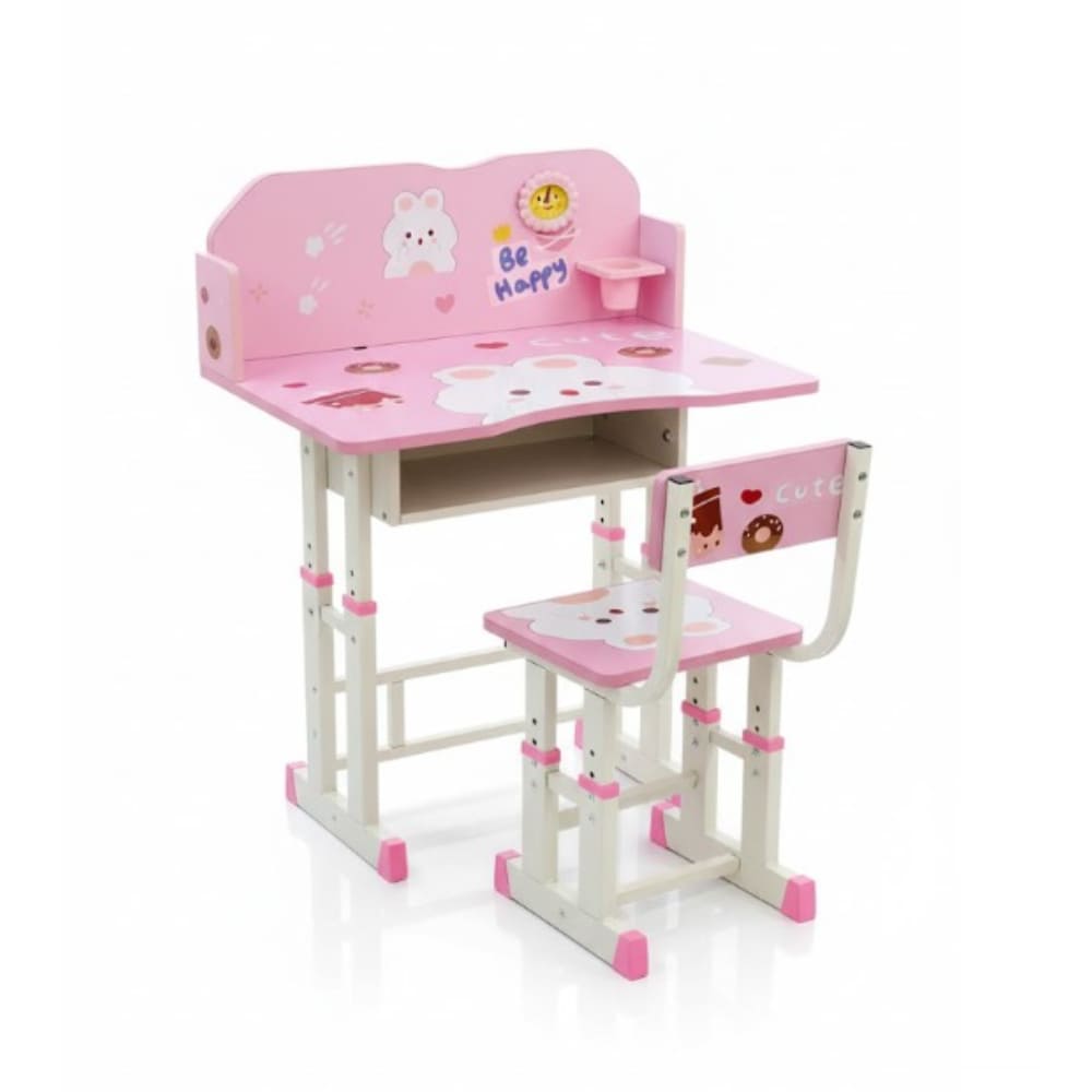 Mesa Escritorio De Niños Con Silla Moderno Infantil F-33112
