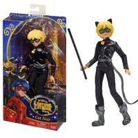 Miraculous Ladybug The Movie - Muñeco Cat Noir 28 cm