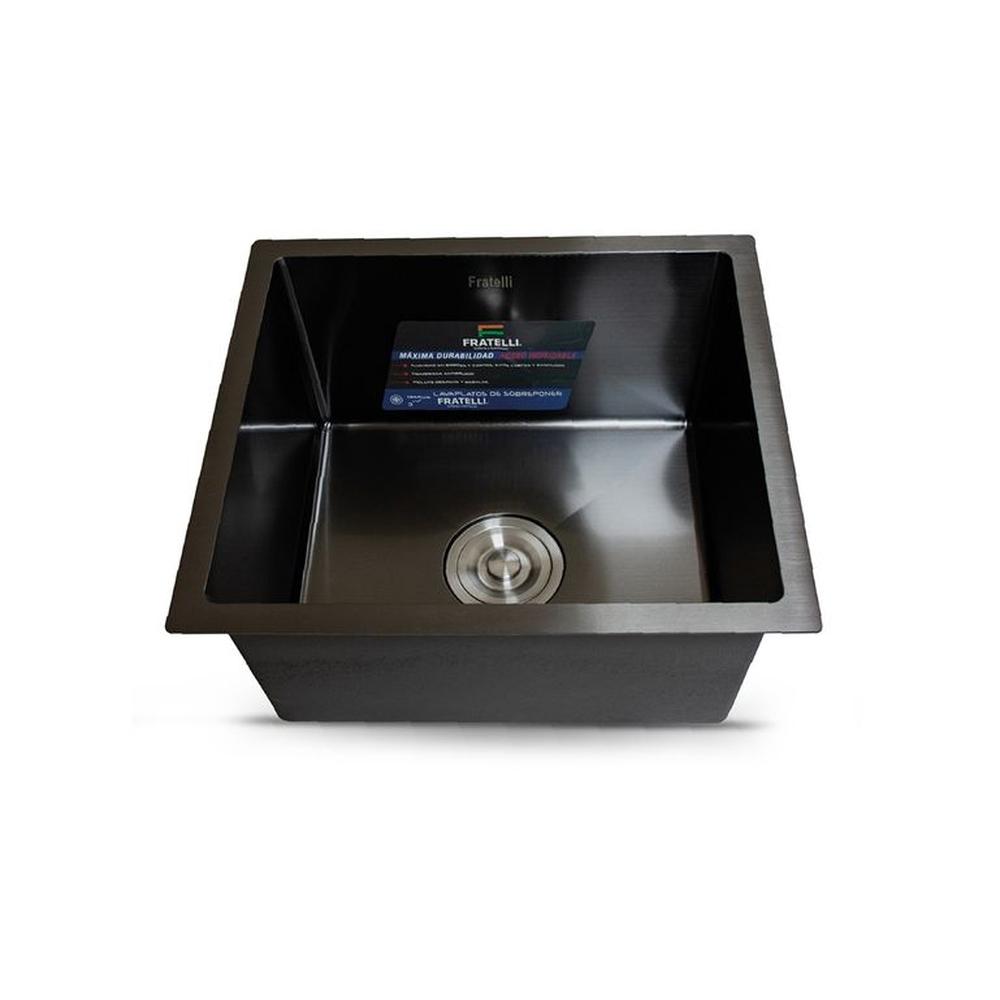 Lavadero P Marmol 45X40X23Cm Nano Black Infinity Premium - Fratelli