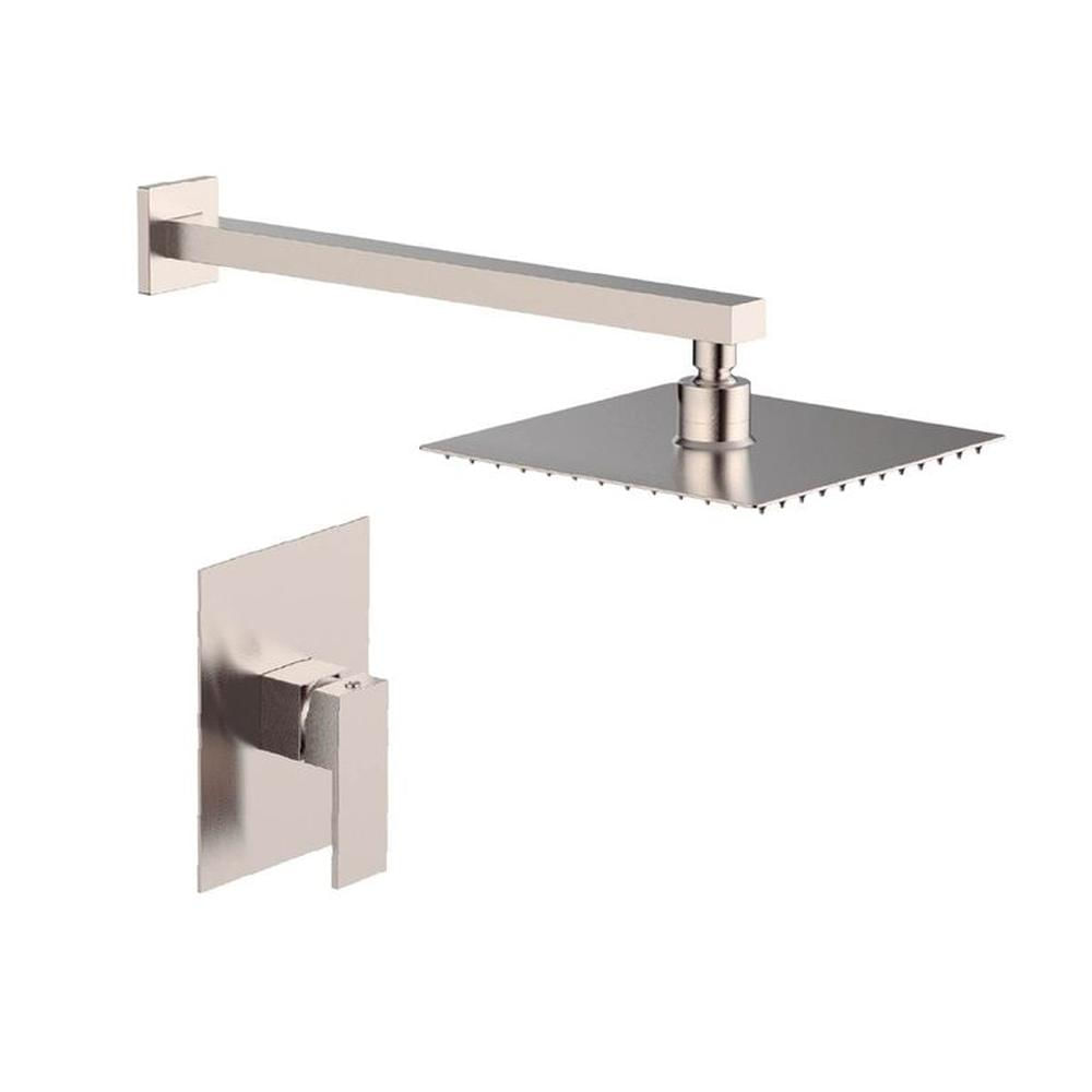Mezcladora Monoc Miniml PDucha Satinado Canopla Cuadrada 6012-San Ands-1Fratelli Gris
