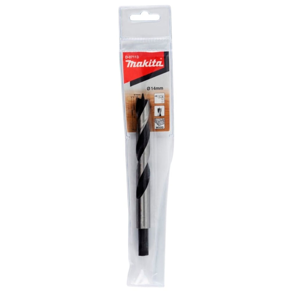 Broca para Madera Makita 14 X 170 Mm. D-07113