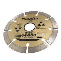 Disco Diamantado Liso 4.5"" Seco S/Anillo Makita D-71015