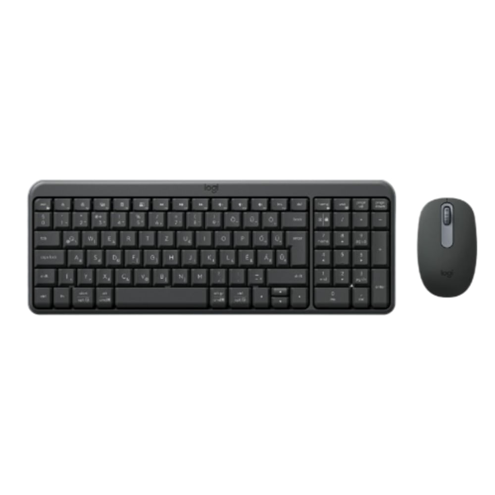 Kit Teclado Y Mouse Logitech InalámbricoBt Mk250 Black