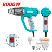 Pistola de Calor Graduable 2000W con Accesorios Total TB20078