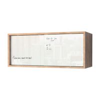 Archivador de Melamina Tuhome Modelo Note Color Miel de 81x33cm