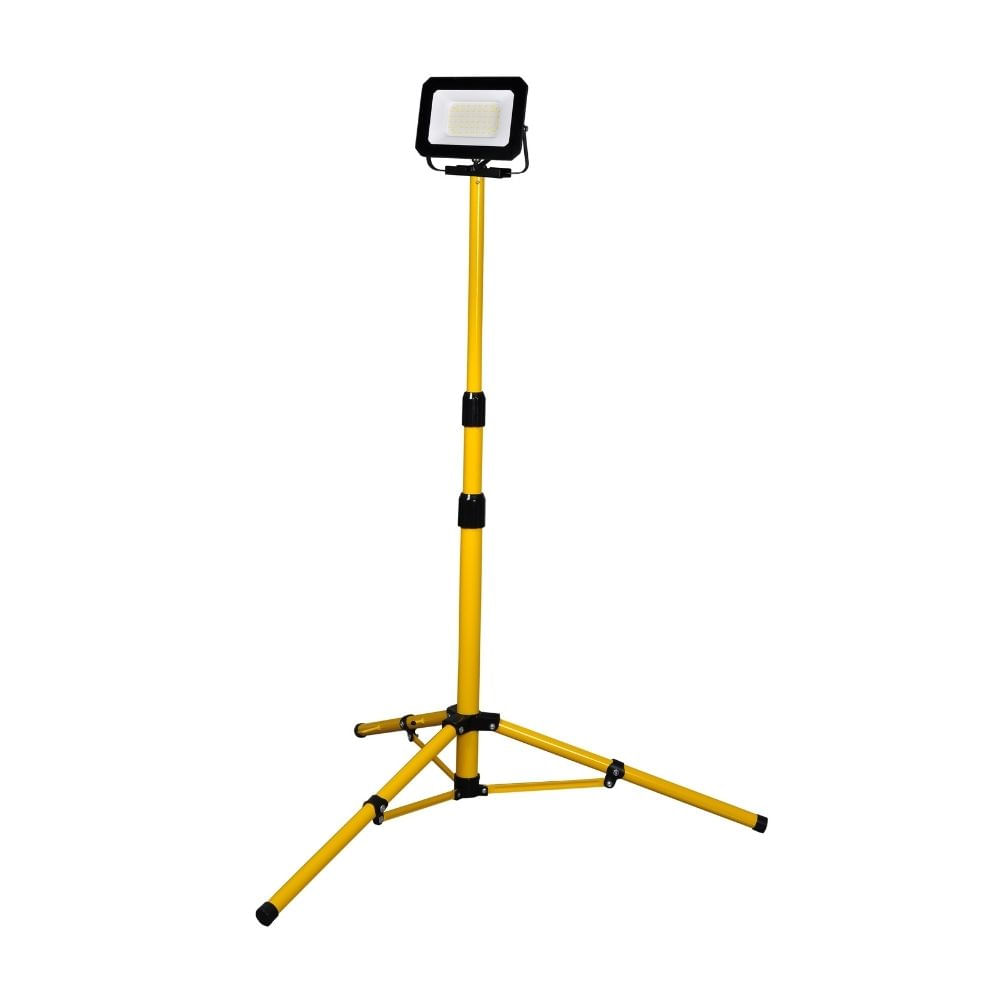 Reflector LED Orange con Tripode 1x 50W