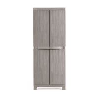 Ropero Plástico Polinplast Roble Grande Taupe