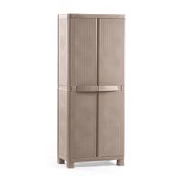 Ropero Plástico Polinplast Mimbre Grande Beige Dakota