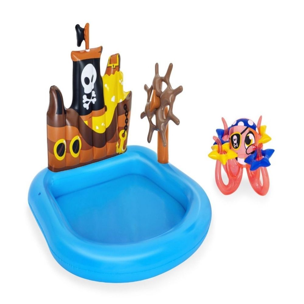 Piscina Inflable de Juegos Bestway Ships Ahoy 84L 140x130x104cm