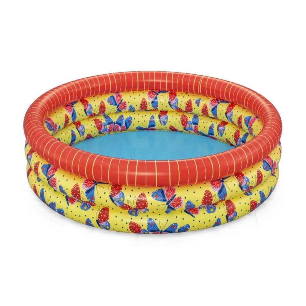 Piscina Inflable Bestway Mariposas 508L 168x168x38cm