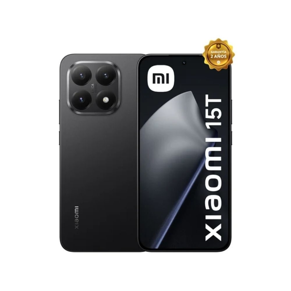 Celular Xiaomi 15T Pro 5G 12GB 512GB Black